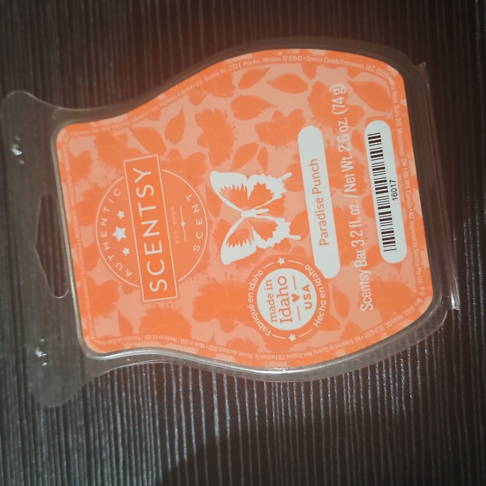 Paradise Punch scentsy wax bar